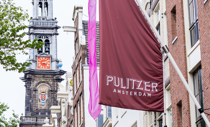 Hotel Pulitzer pride flag