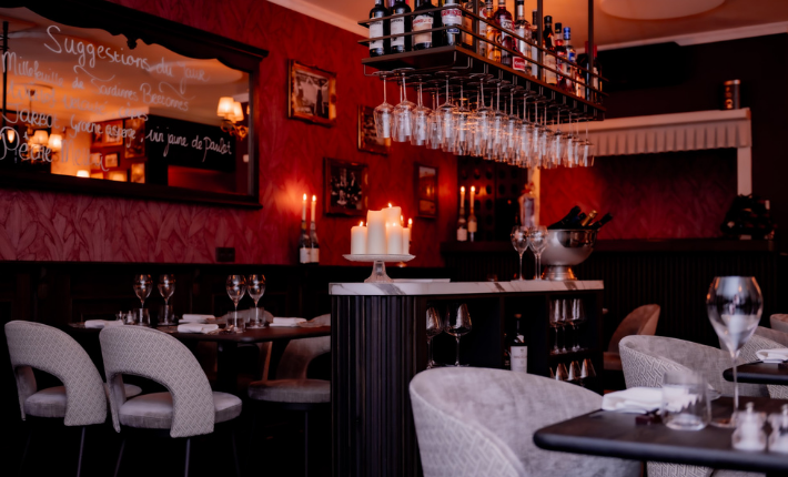 Interior of restaurant À la Maison in Breda - Captured by Gerlinde