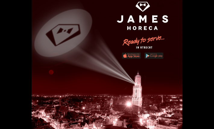JAMES horeca app in Utrecht