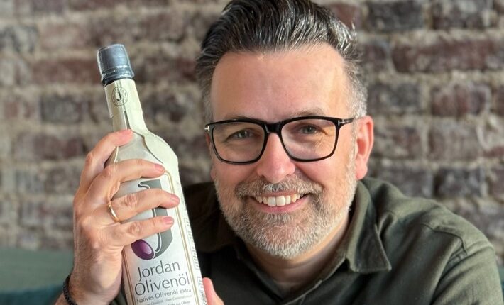 Jordan olive oil from Lesbos is now available in a paper bottle