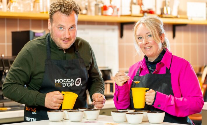 Judith Konsten and Niels te Vaanhold of Mocca d'Or