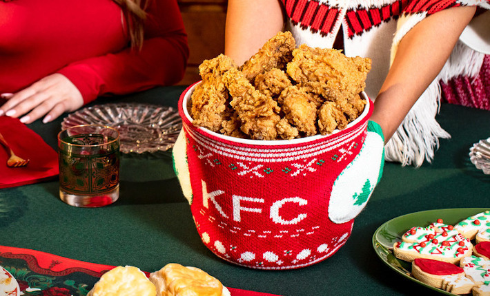 KFC - Finger Lickin’ Chicken Mitten Bucket Hugger