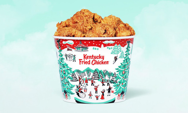 KFC - Holiday Season packaging