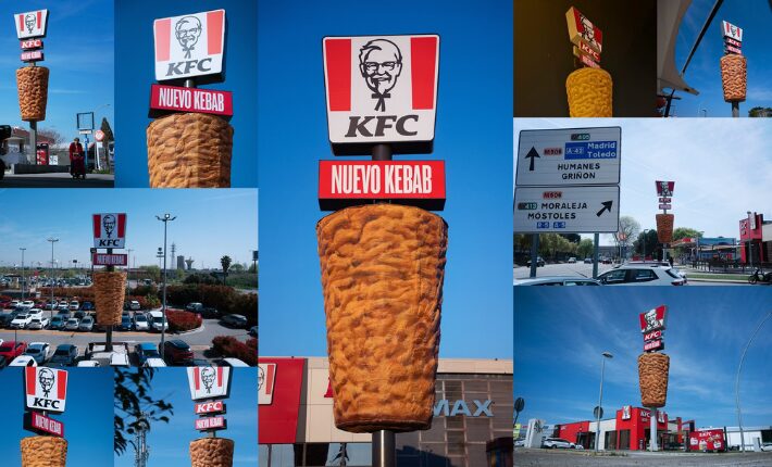 KFC Spain - limited edition kebab