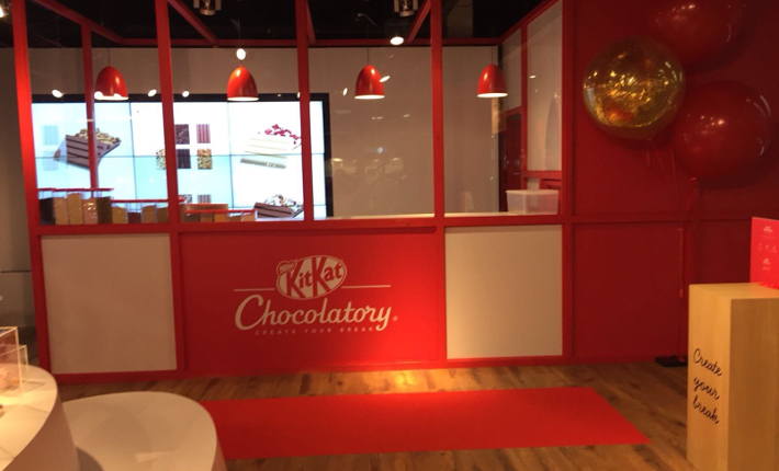 KitKat pop-up Chocolatory