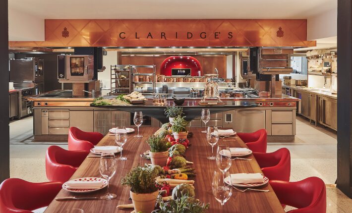 'Kitchen Supper Series' in the Claridge's