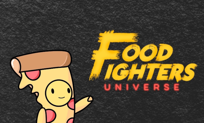 Food Fighters Universe Mascot "Pete Za".
