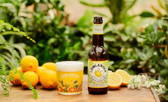 Lowlander Botanical Beers Leftover Lemon & Elderflower