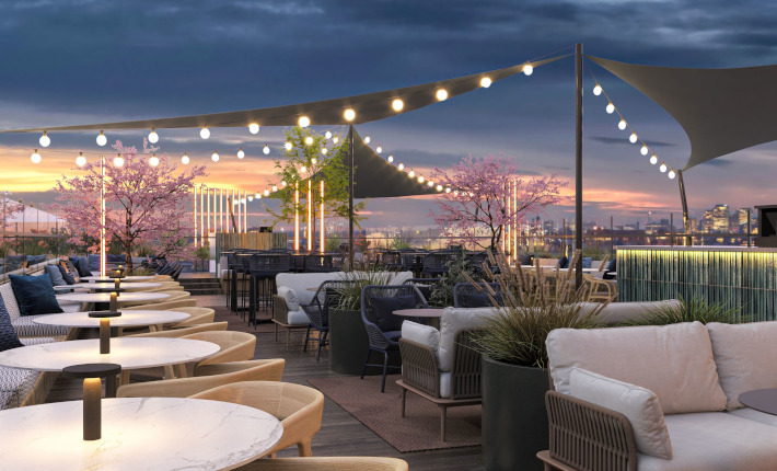 LuminAir - The Bar Above Amsterdam on the DoubleTree by Hilton Amsterdam Centraal Station