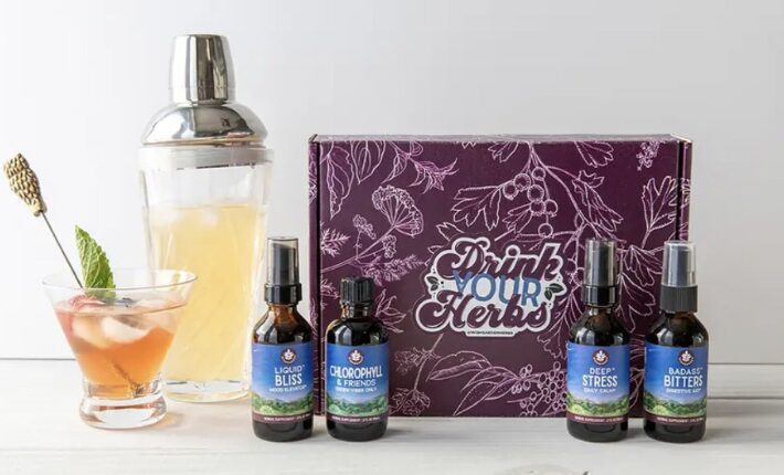 Making Dry January more tasteful with the herbal blends in WishGarden Herbs mocktail kit