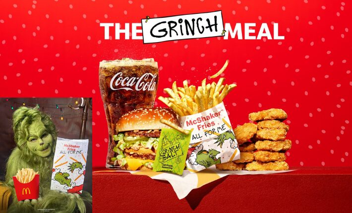 McDonald's launches The Grinch Meal in the US