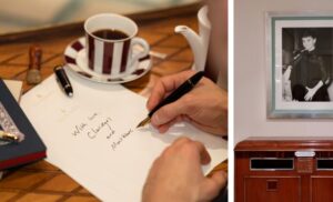 Montblanc and Claridge’s Launch ‘Love Letters from London’ by Charlie Child