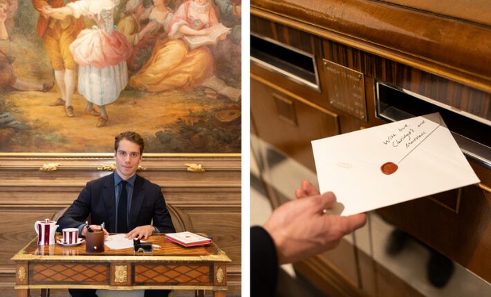 Montblanc and Claridge’s Launch ‘Love Letters from London’ by Charlie Child