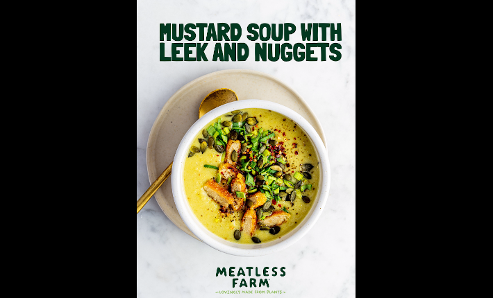 Meatless Farm - recipe Mustard Soup