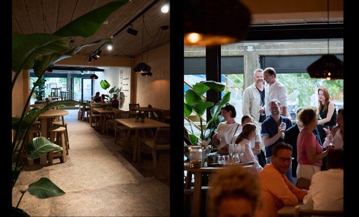 New restaurant in Antwerp - FLATONS sponsored by Gommaire - credits Jan Mast