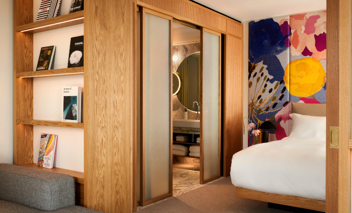 New hotel in London - The BoTree - credits Concrete