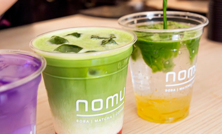 Nomu - boba matcha coffee in Amsterdam