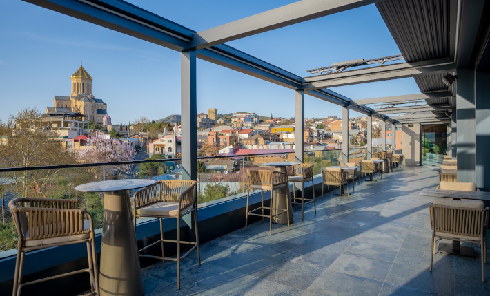 Novotel Tbilisi Center Restaurant terrace