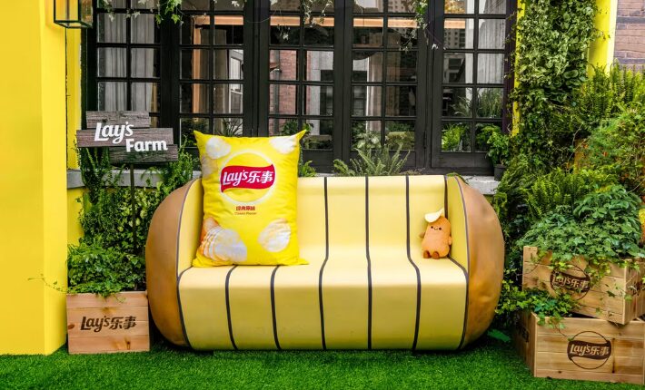 PepsiCo opened a Lay's potato-themed restaurant in China, bringing a new brand experience to Shanghai