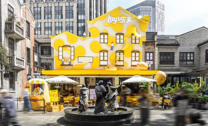 PepsiCo opened a Lay's potato-themed restaurant in China, bringing a new brand experience to Shanghai