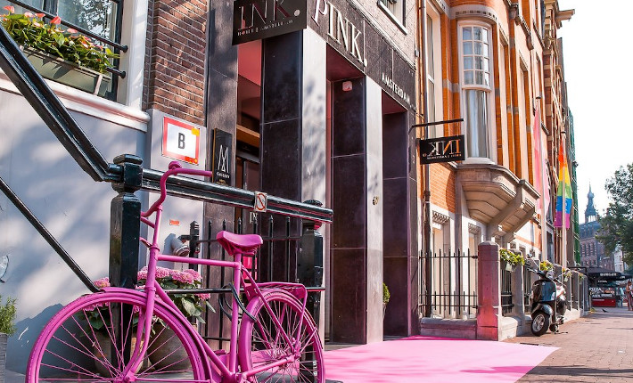 PINK HOTEL - during Pride Amsterdam the INK hotel goes pink 2023