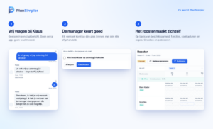PlanSimpler - rooster tool via WhatsApp