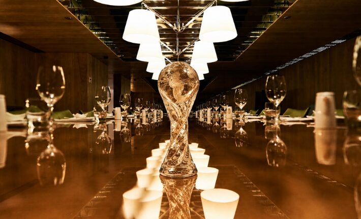 Private dining - Football meets gastronomy at restaurant MOMO in Amsterdam