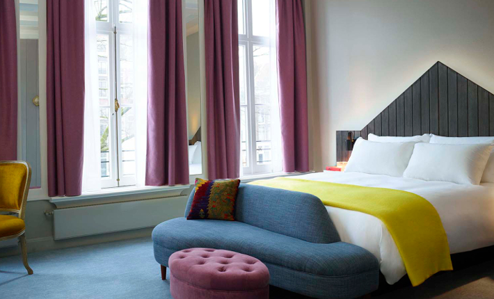 Pulitzer Hotel Amsterdam, The Generous King Canal room - Pulitzer Home collection