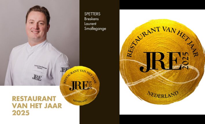 Restaurant van het Jaar van JRE-Nederland is restaurant Spetters in Breskens