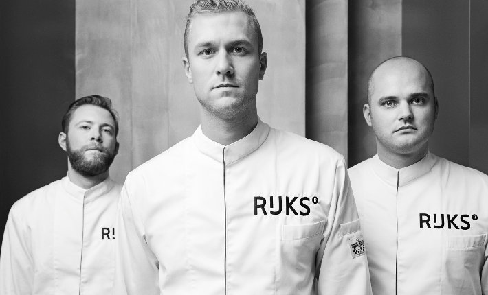 RIJKS ® Chefs. Vlnr.: Jos Timmer, Joris Bijdendijk en Wim de Beer. (credits: Erik Smits)