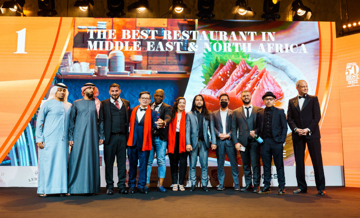 Restaurant 3 Fils in Dubai wins #50BestRestaurants Middle East and North Africa