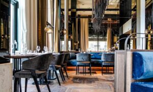 Restaurant BlueBlood in the Hilton The Hague