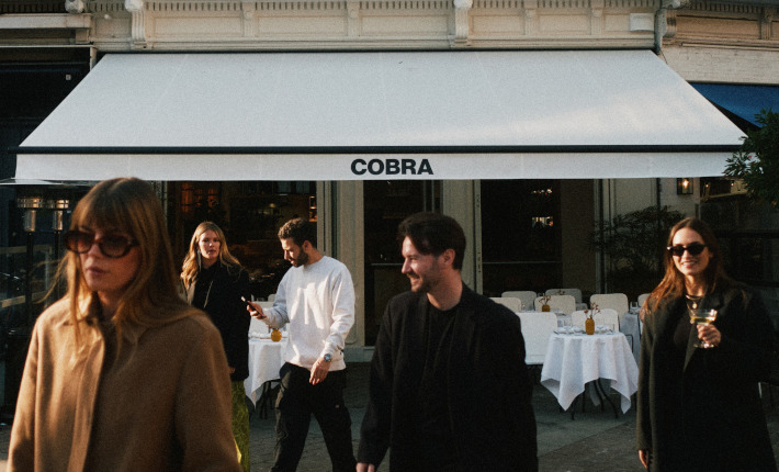 Restaurant COBRA opened at the Leopoldplaats in Antwerp
