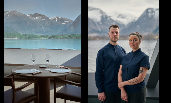 Restaurant Iris in the Salmon Eye - sustainable seafood in spectacular setting