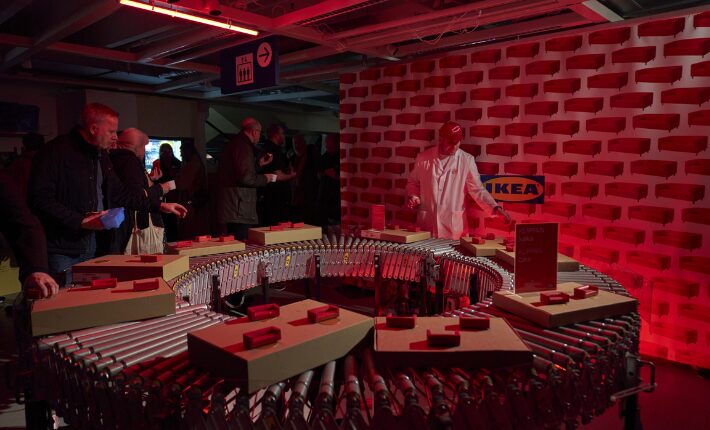 Sofa Cakes at the SMAKFEST at the IKEA Kungens Kurva store in Stockholm