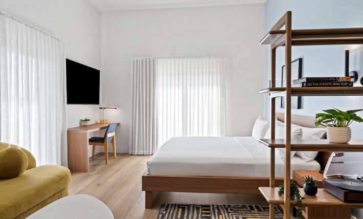 Studio Suite of The Anthem Hotel in LA’s Stadium District - credits Kelly