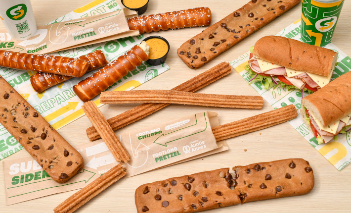 Subway® in the USA announced a high demand for the new footlong 'Sidekicks'