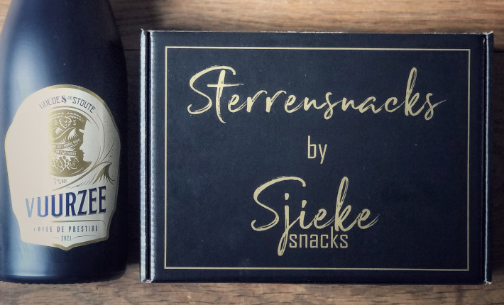 Sterrensnackbox van Sjieke Snacks met 'Vuurzee'