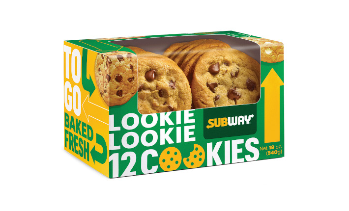 Subway cookies for National Cookie Day