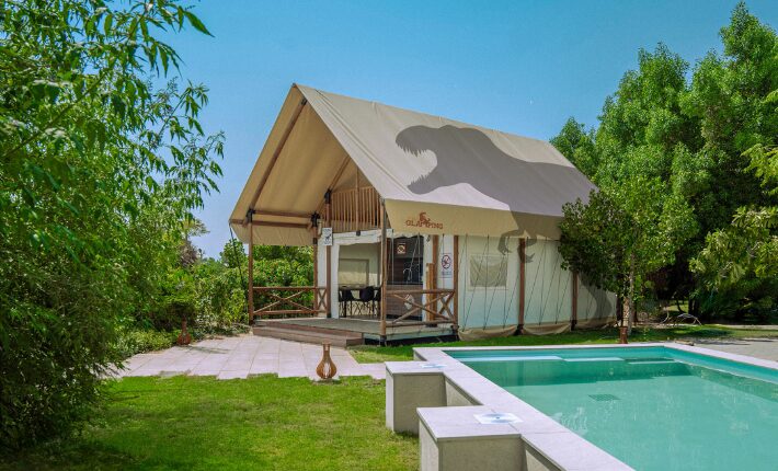 T-REX Glamping now open at Dubai Parks and Resorts - credits PRNewsfoto - Dubai Parks and Resorts