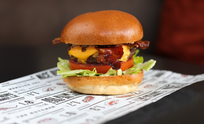 THE MIGHTY CHEESE' - limited burger at THE BUTCHER