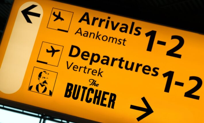 THE BUTCHER opens temporary pop-up at Schiphol Airport
