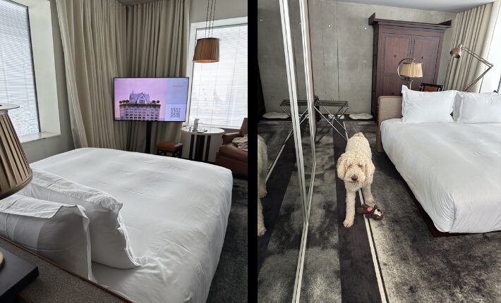 The hotel room of Maison Heler Metz - A Curio Collection by Hilton