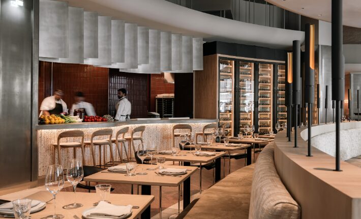 The live-fire cooking concept Nela from Amsterdam is also based in London in The Whiteley