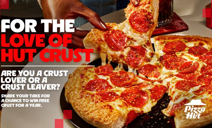 The new crispy parm pan pizza by Pizza Hut turns crust leavers into crust lovers