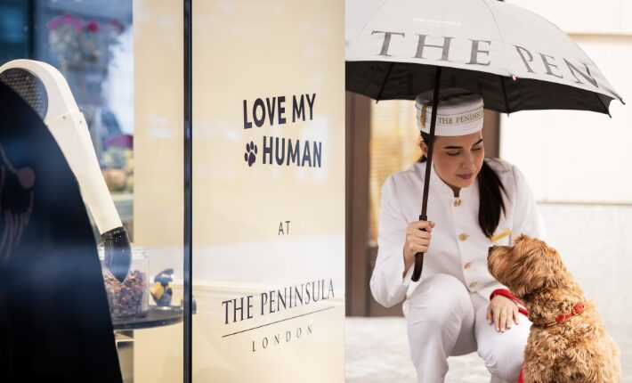 The Peninsula London elevated hospitality with a limited time luxury dog grooming