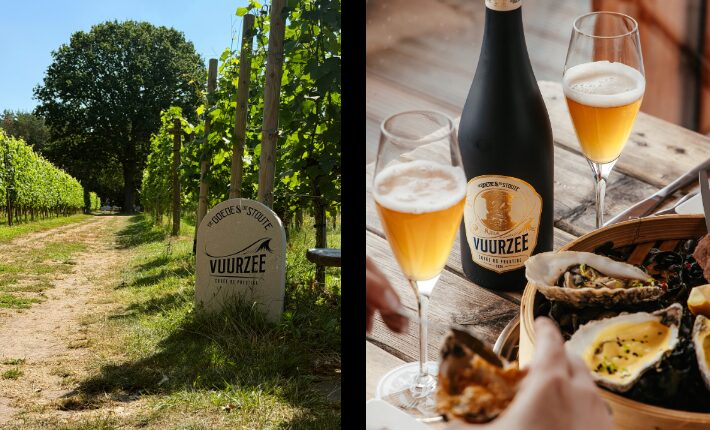 Vuurzee, an elegant brut beer often served in top gastronomy - won 2 awards