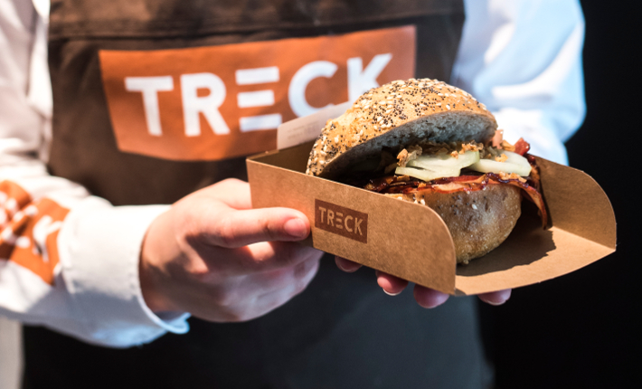 TRECK nieuw foodmerk op treinstations in Nederland