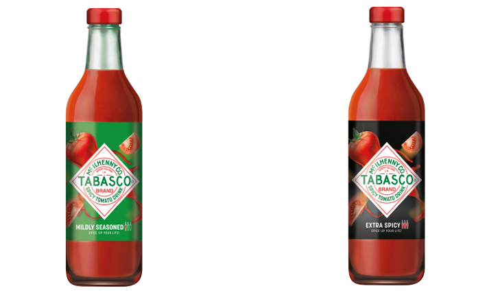 Tabasco Tomato Drinks