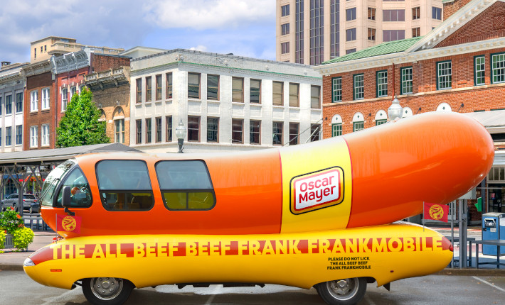 The All Beef Frankmobile by Oscar Mayer